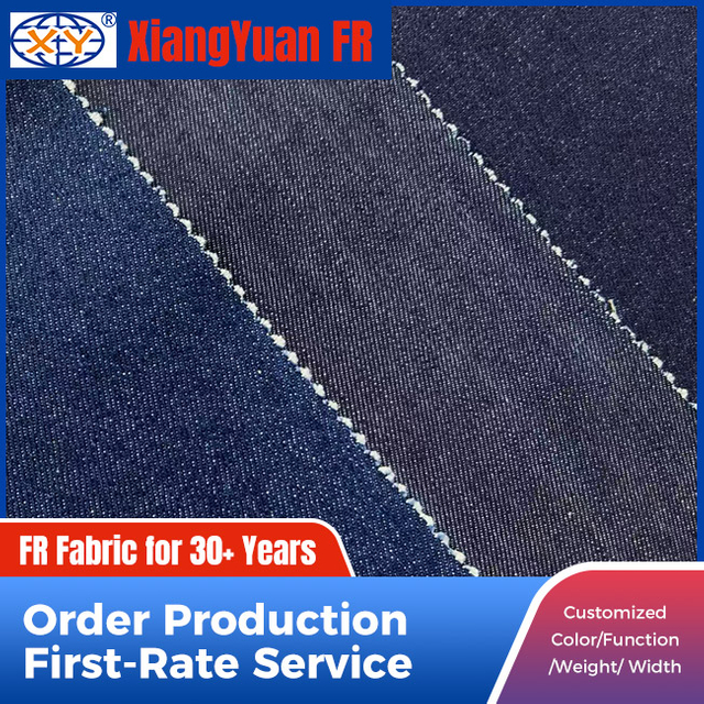 Cotton Flame-Retardant Jeans for Protective Wear