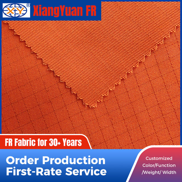 Flame-Retardant Antistatic Twill for Safety Uniform
