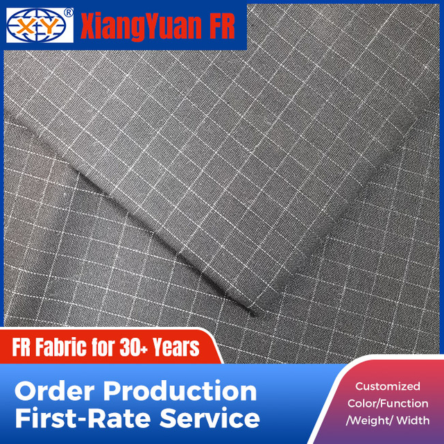 Antistatic Flame-Retardant Sateen for Apparel