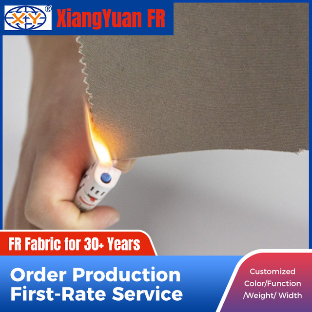 Aramid Flame-Retardant Plain Fabric for Workwear