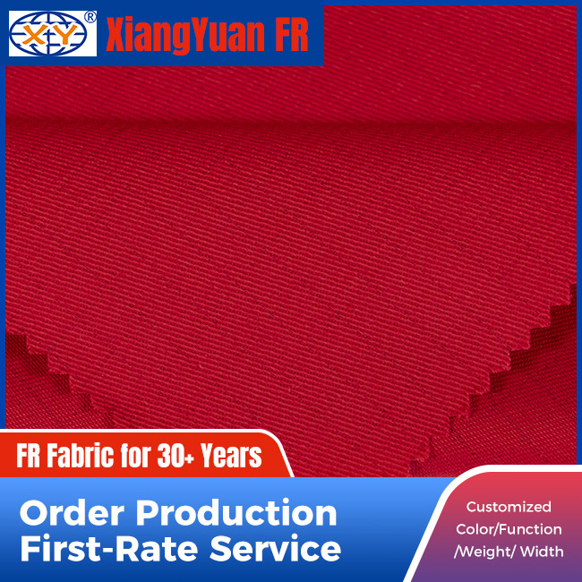Cotton Flame-Retardant Twill for Protective Apparel