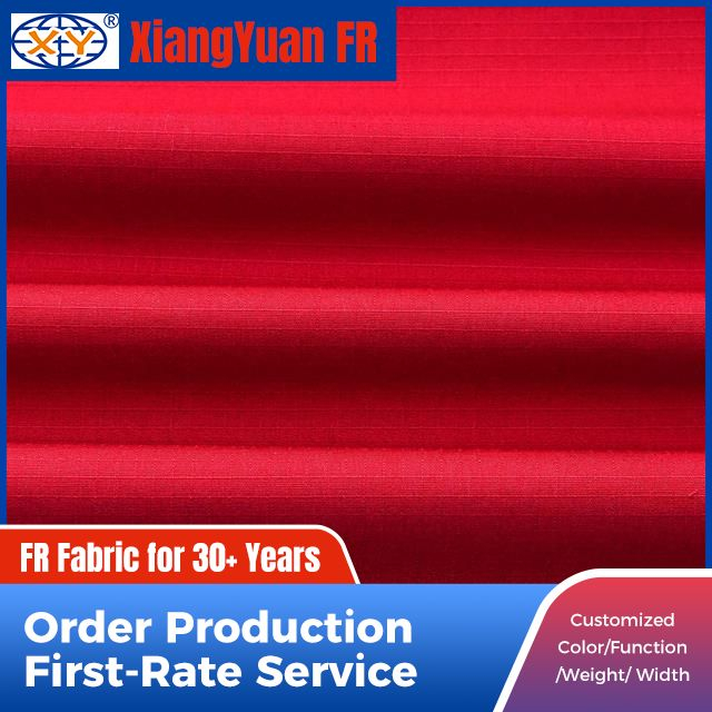 100% Cotton Flame Retardant Ripstop Fabric for Workwear