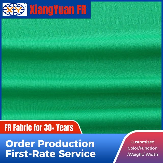 100% Cotton Knitted Flame Retardant Rib Fabric for Workwear