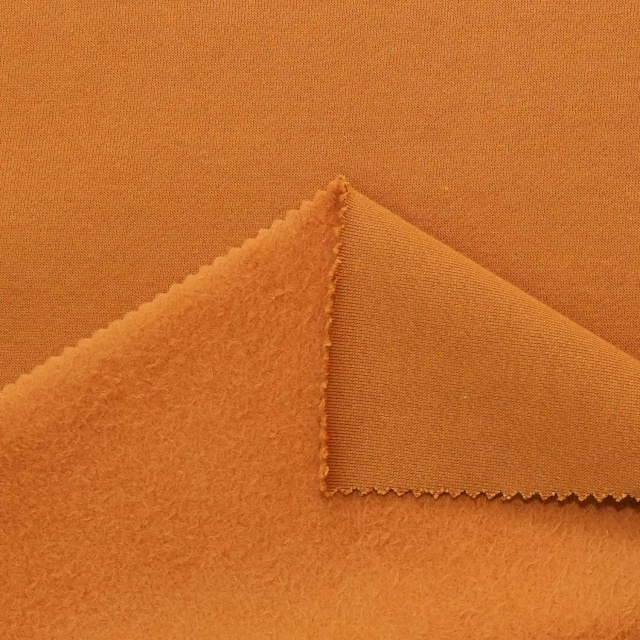 100% Cotton Knitted Flame Resistant Fleece Fabric for Garment