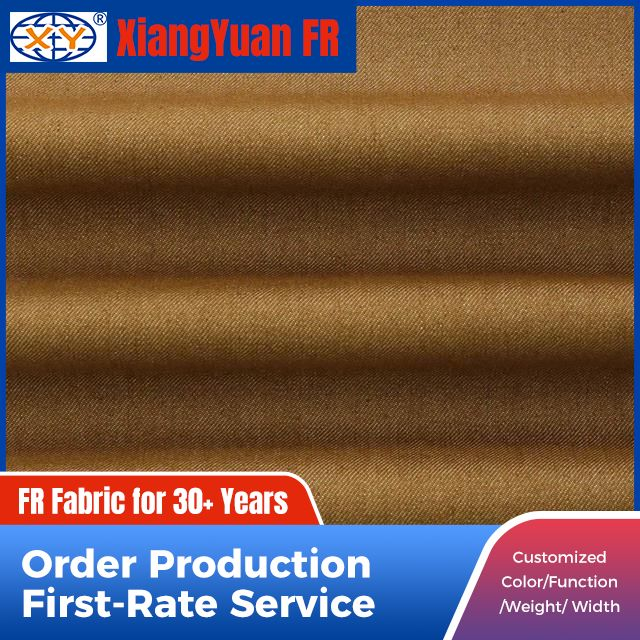All Cotton Flame Resistant Denim Fabric for Work Uniform