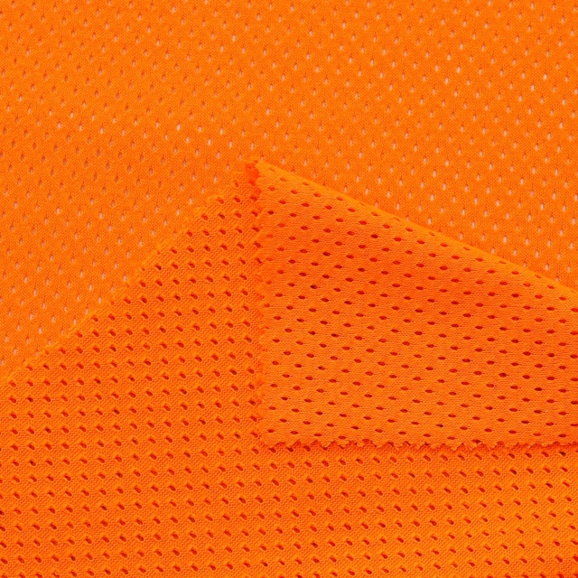 100% Cotton Knitted Flame Retardant Mesh Fabric for Work Clothing